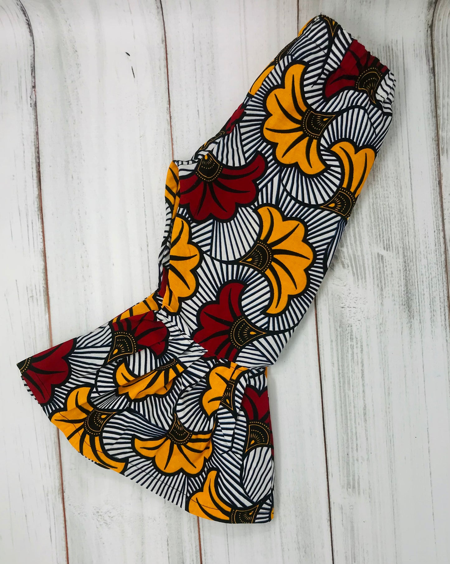 Ankara Floral Bellbottom / Flare Pants