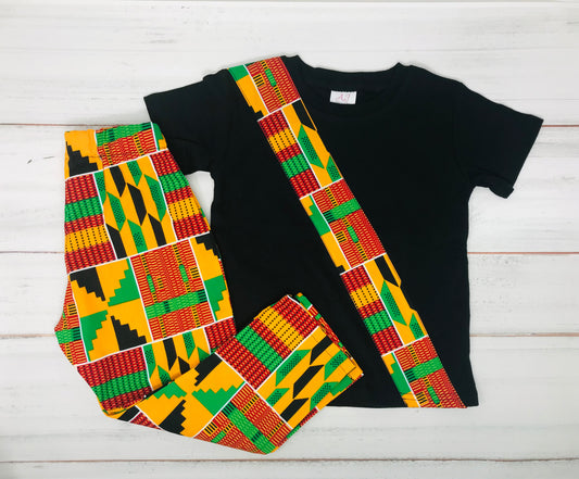 African Print Boy Kente Outfit